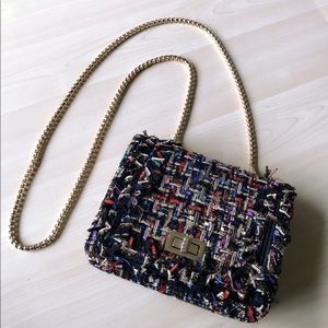 Shoulder/Crossbody Bag W/ Chain Strap